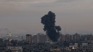 قصف غزة من طائرات الاحتلال الاسرائيلي